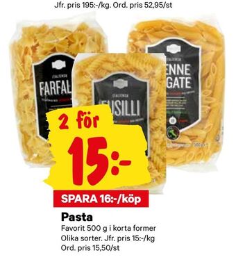 City Gross Pasta erbjuda