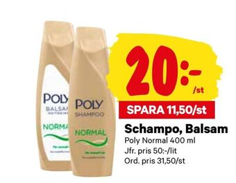 City Gross Schampo, Balsam erbjuda