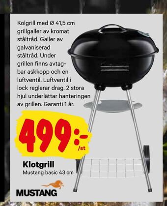 City Gross Klotgrill erbjuda