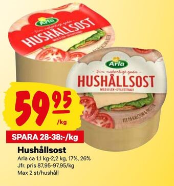 City Gross Hushållsost erbjuda