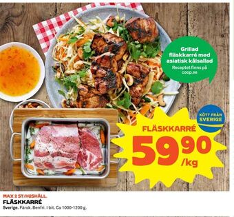 Coop Daglivs Fläskkarré erbjuda