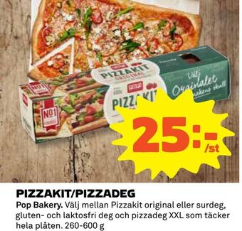 Coop Daglivs Pizzakit/pizzadeg erbjuda