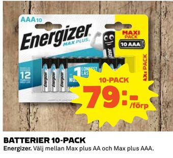 Coop Daglivs Batterier 10-pack erbjuda