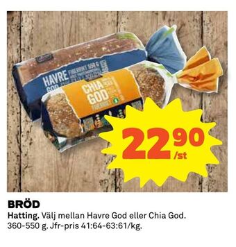 Coop Daglivs Bröd erbjuda