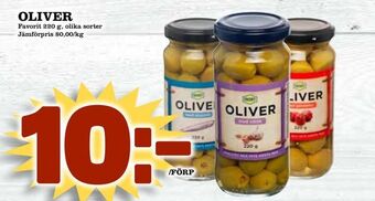 Din Mat Oliver erbjuda