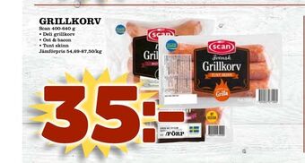 Din Mat Grillkorv erbjuda