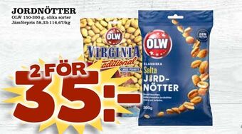 Din Mat Jordnötter erbjuda