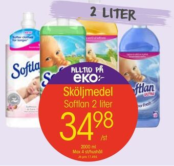 EKO Sköljmedel erbjuda