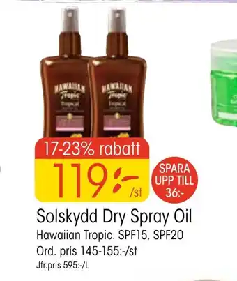 Solskydd Dry Spray Oil