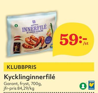 Hemköp Kycklinginnerfilé erbjuda