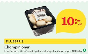 Hemköp Champinjoner erbjuda