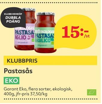 Hemköp Pastasås erbjuda