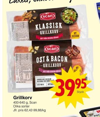 Matöppet Grillkorv erbjuda