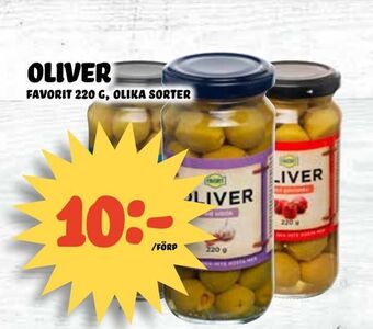 Nelins Oliver erbjuda