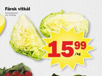 Pekås Färsk vitkål erbjuda