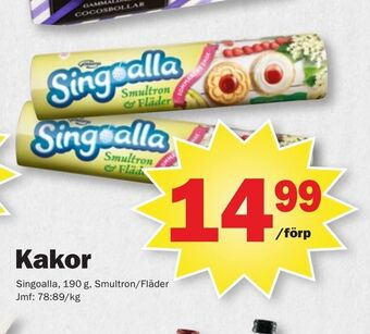 Pekås Kakor erbjuda