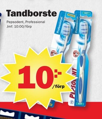 Pekås Tandborste erbjuda