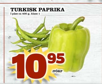 Prisma Mat Turkisk paprika erbjuda