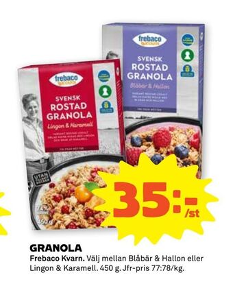 Stora Coop Granola erbjuda