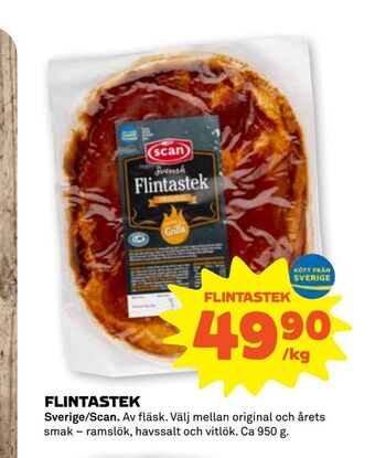Stora Coop Flintastek erbjuda