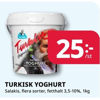 Tempo Turkisk yoghurt erbjuda