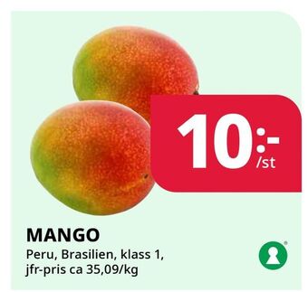 Tempo Mango erbjuda