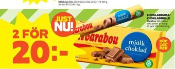 Coop Chokladkaka/ chokladrulle erbjuda