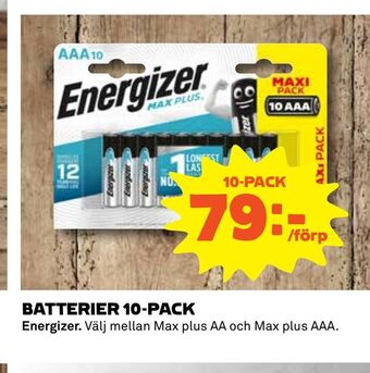 Coop Konsum Batterier 10-pack erbjuda
