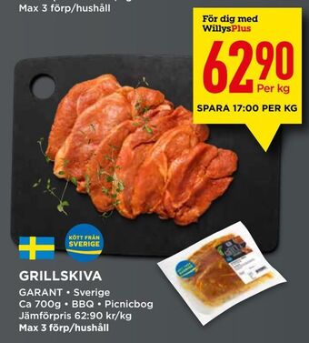 Grillskiva