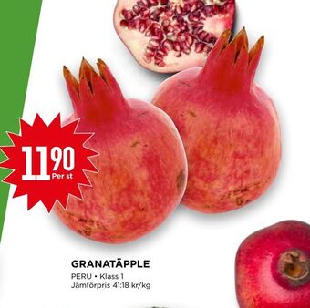 Willys Granatäpple erbjuda