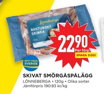 Willys Hemma Skivat smörgåspålägg erbjuda