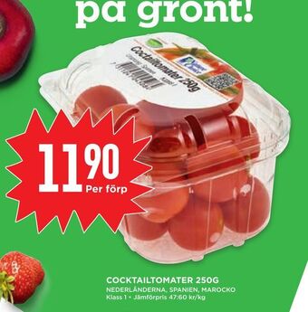 Willys Hemma Cocktailtomater 250g erbjuda