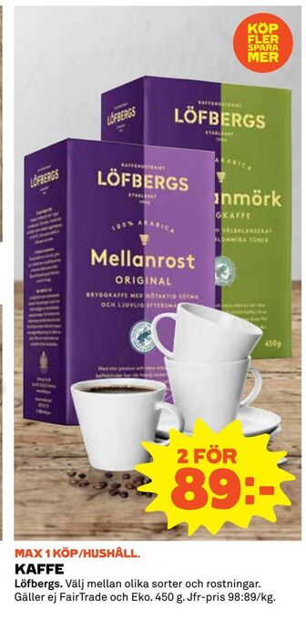 Coop Kaffe erbjuda
