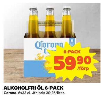 Coop Alkoholfri öl 6-pack erbjuda