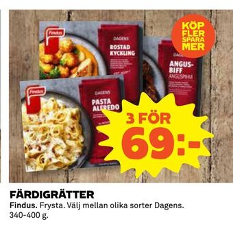Coop Färdigrätter erbjuda