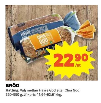 Coop Bröd erbjuda
