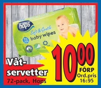 Supergrossen Våtservetter erbjuda