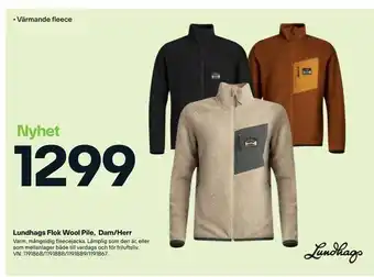 XXL Lundhags Flok Wool Pile, Dam/Herr erbjuda