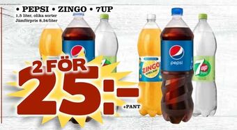 Bonum Matmarknad Pepsi • Zingo • 7up erbjuda