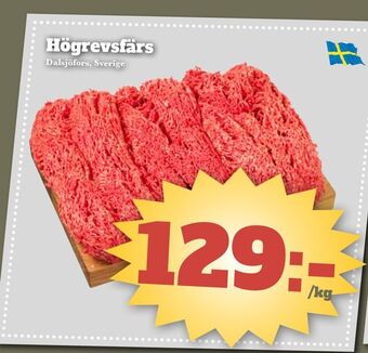 Bonum Matmarknad Högrevsfärs erbjuda