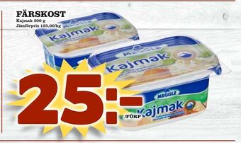 Bonum Matmarknad Färskost erbjuda