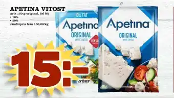 Bonum Matmarknad Apetina vitost erbjuda