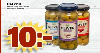Bonum Matmarknad Oliver erbjuda