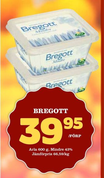 Bonum Matmarknad Bregott erbjuda