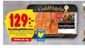 City Gross Guldfågeln kycklingbröstfilé erbjuda