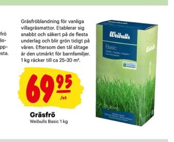 Weibull gräsfrö