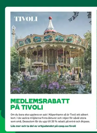 Coop Tivoli imageannons erbjuda
