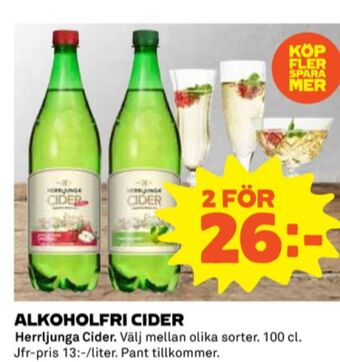 Coop Herrljunga cider erbjuda