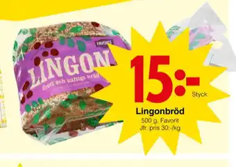 Lingon rågbröd