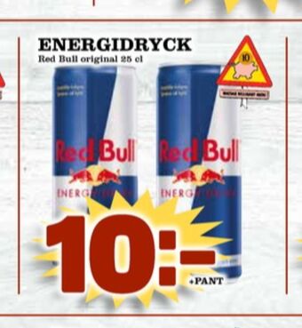 Matdax Red bull energidryck erbjuda